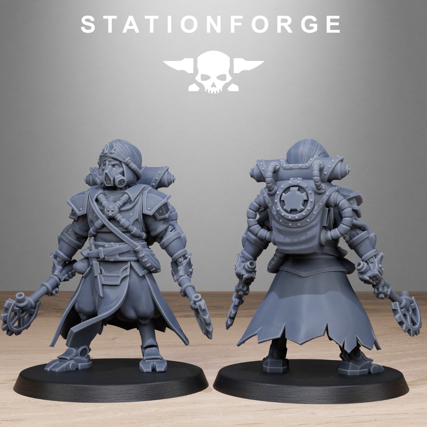 The Scavenger Scorchers from Station Forge 32mm INC BASES, FREEPOST