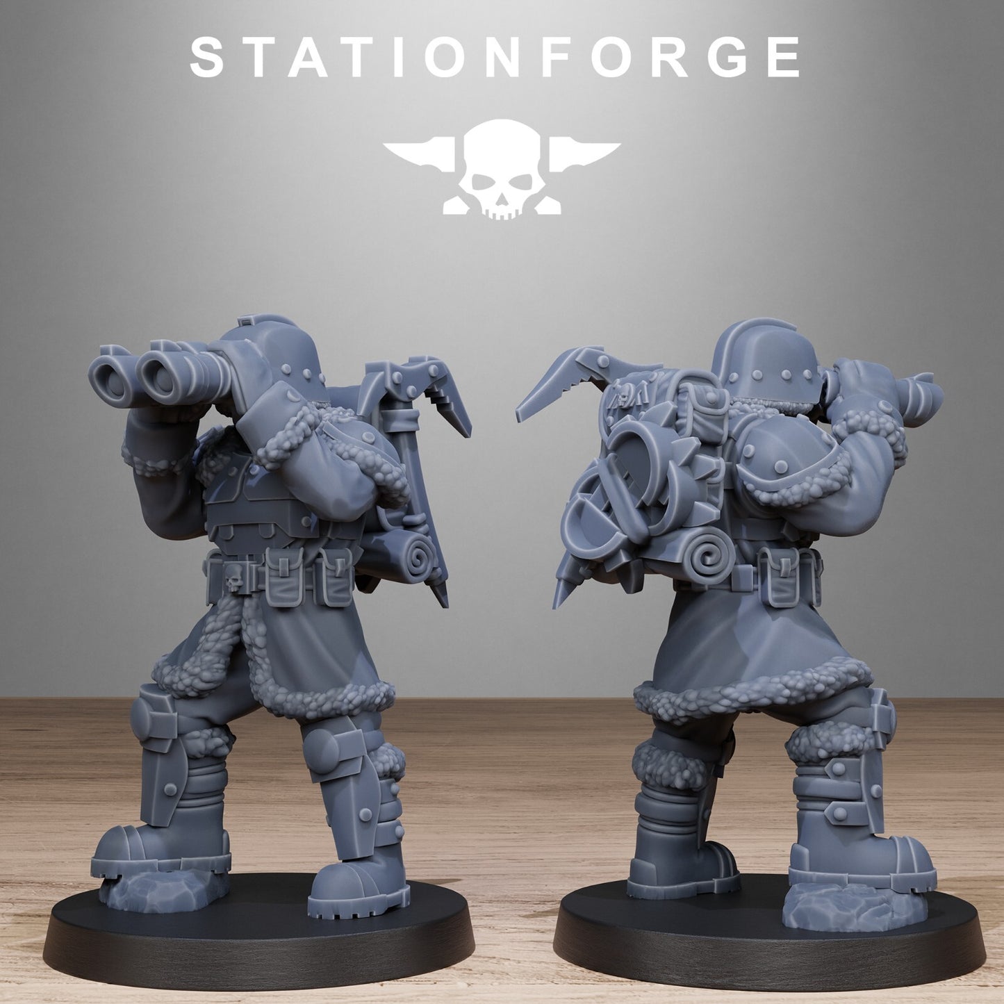 GrimGuard Frostwatch Patrol - Station Forge Wargaming Figures Inc Bases