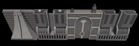Coruscant Street Shelf Diorama for 3.75 in (1:18) Figure
