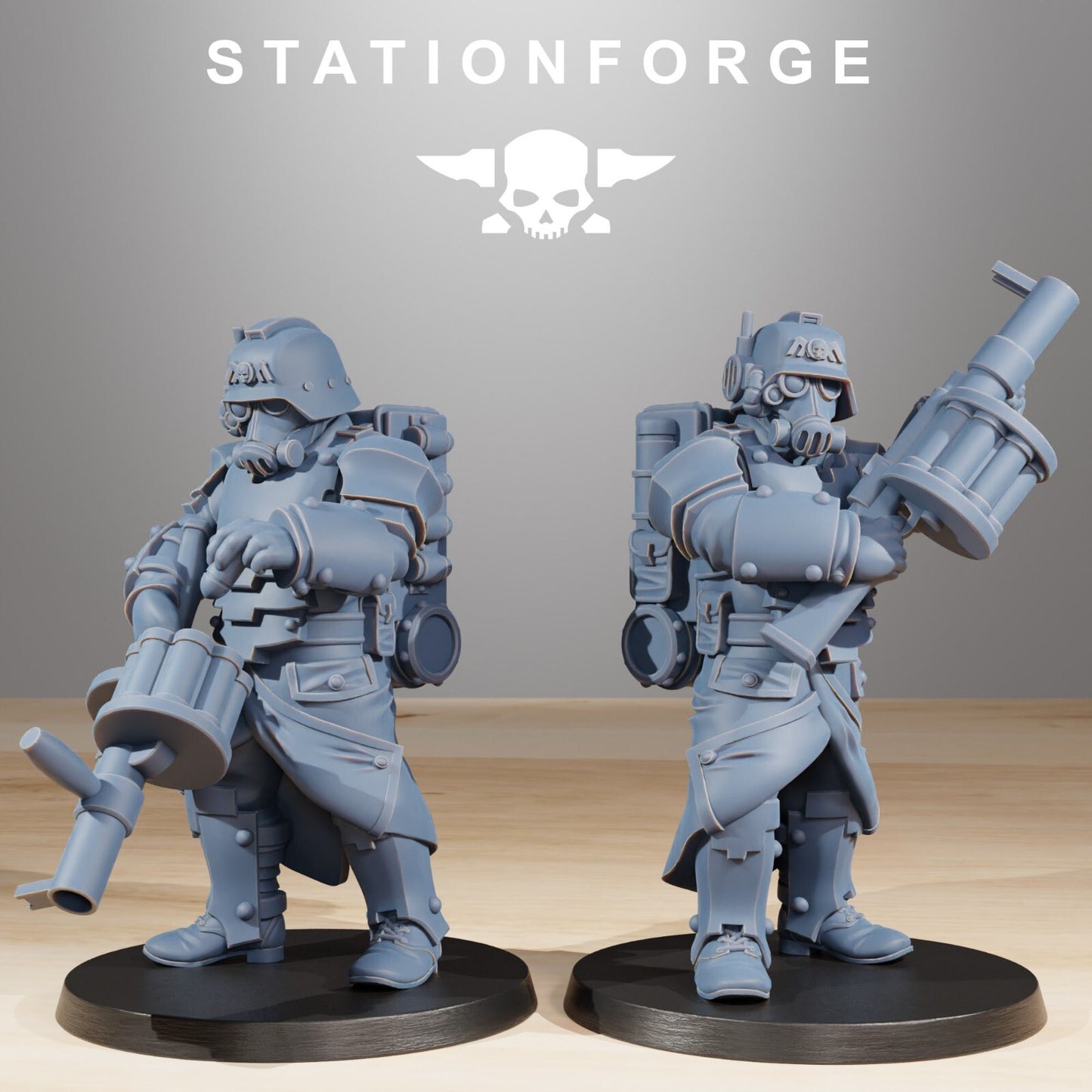 Station Forge Grim Guard Tinkers and bases 32mm