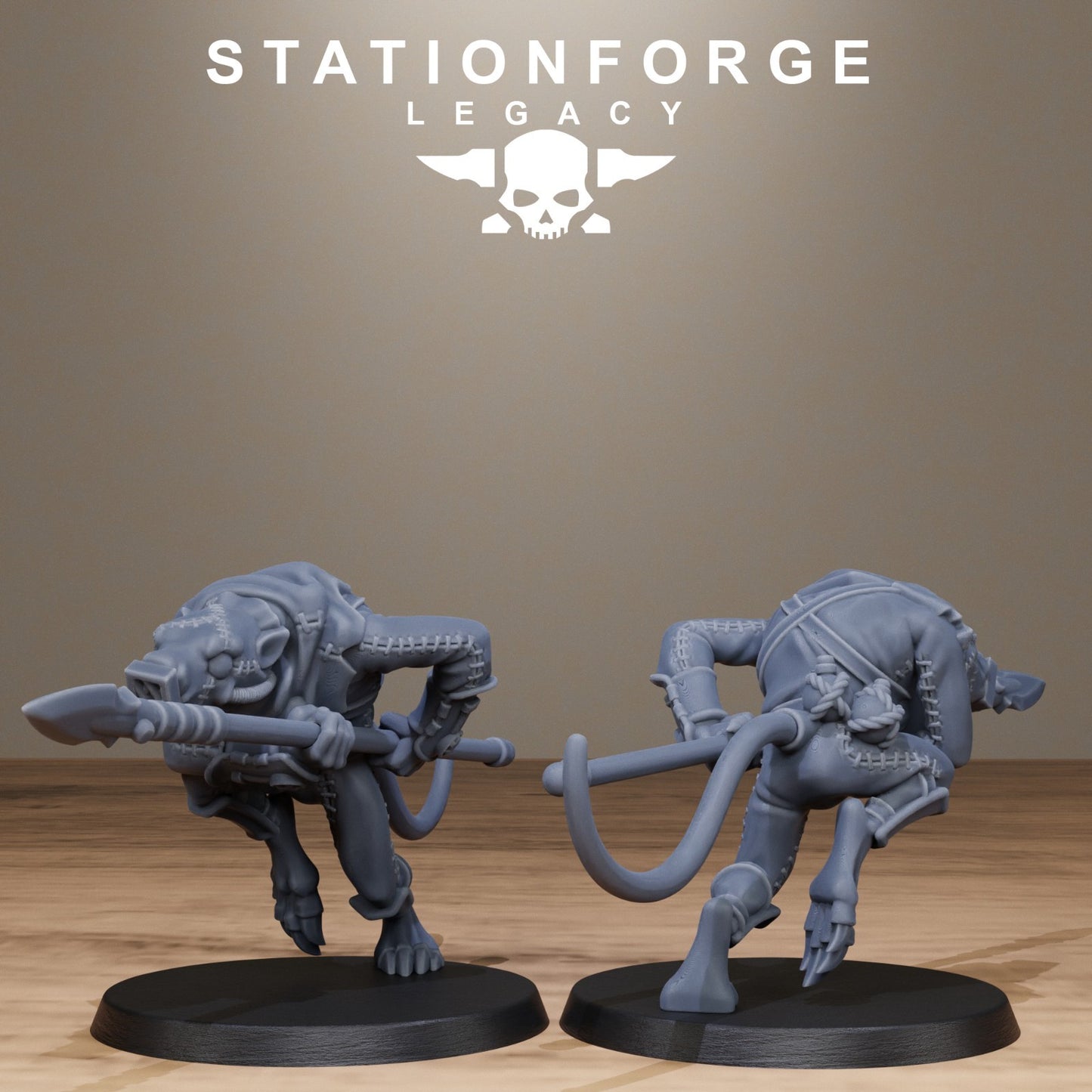 Rotfang Assassins from Station Forge Legacy 32mm. FREE BASES & POST