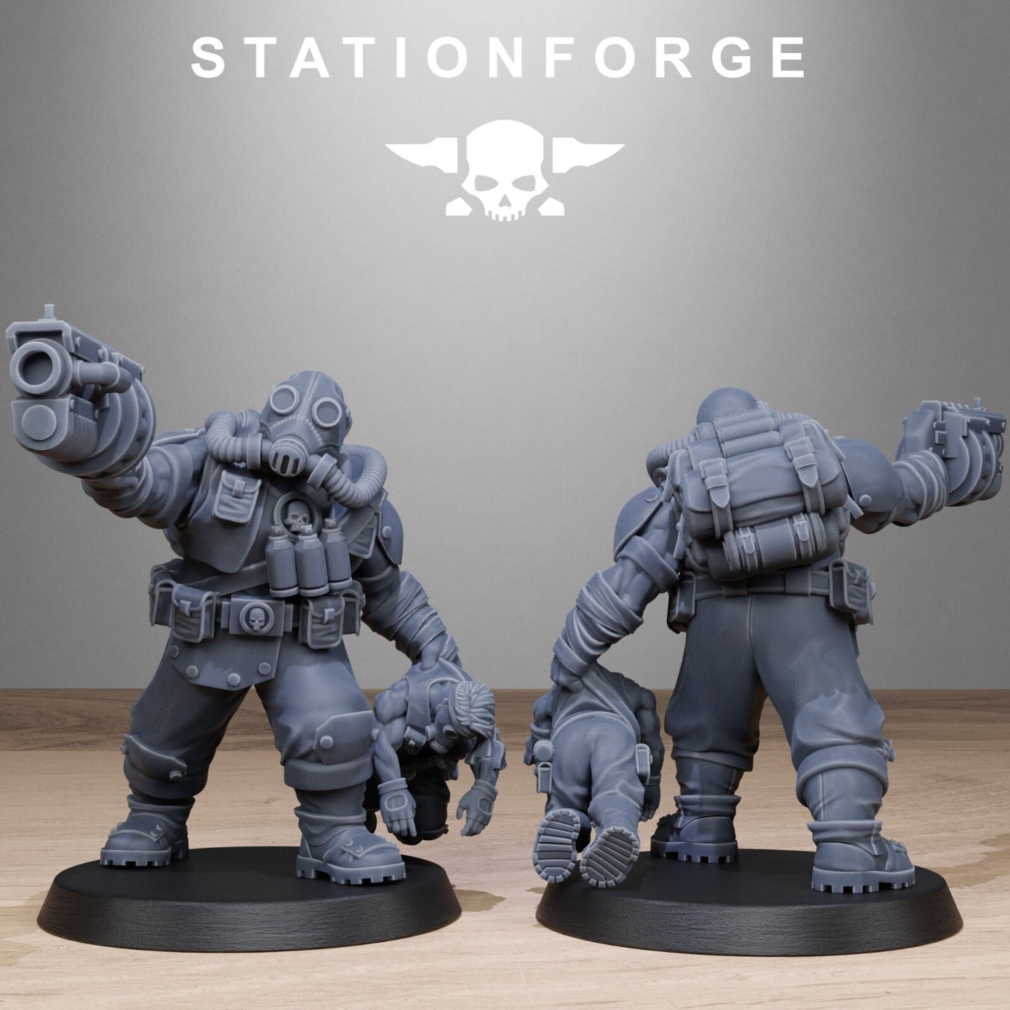 GrimGuard Jungle Fighters from Station Forge INC BASES + FREE POST