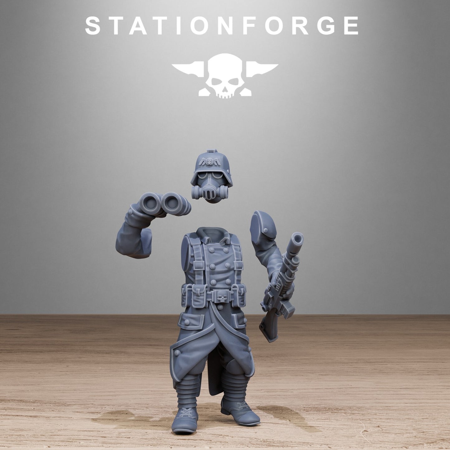 GrimGuard Battle Weapons From StationForge Inc Bases and Post