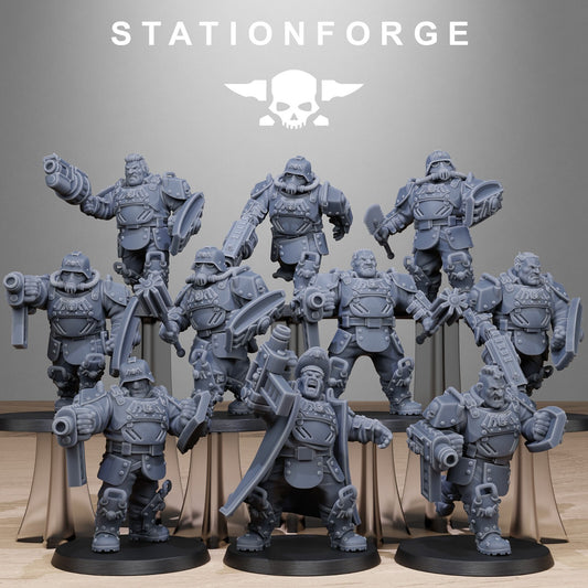 GrimGuard Armored Mutants from Station Forge  INC BASES + FREE DELIVERY
