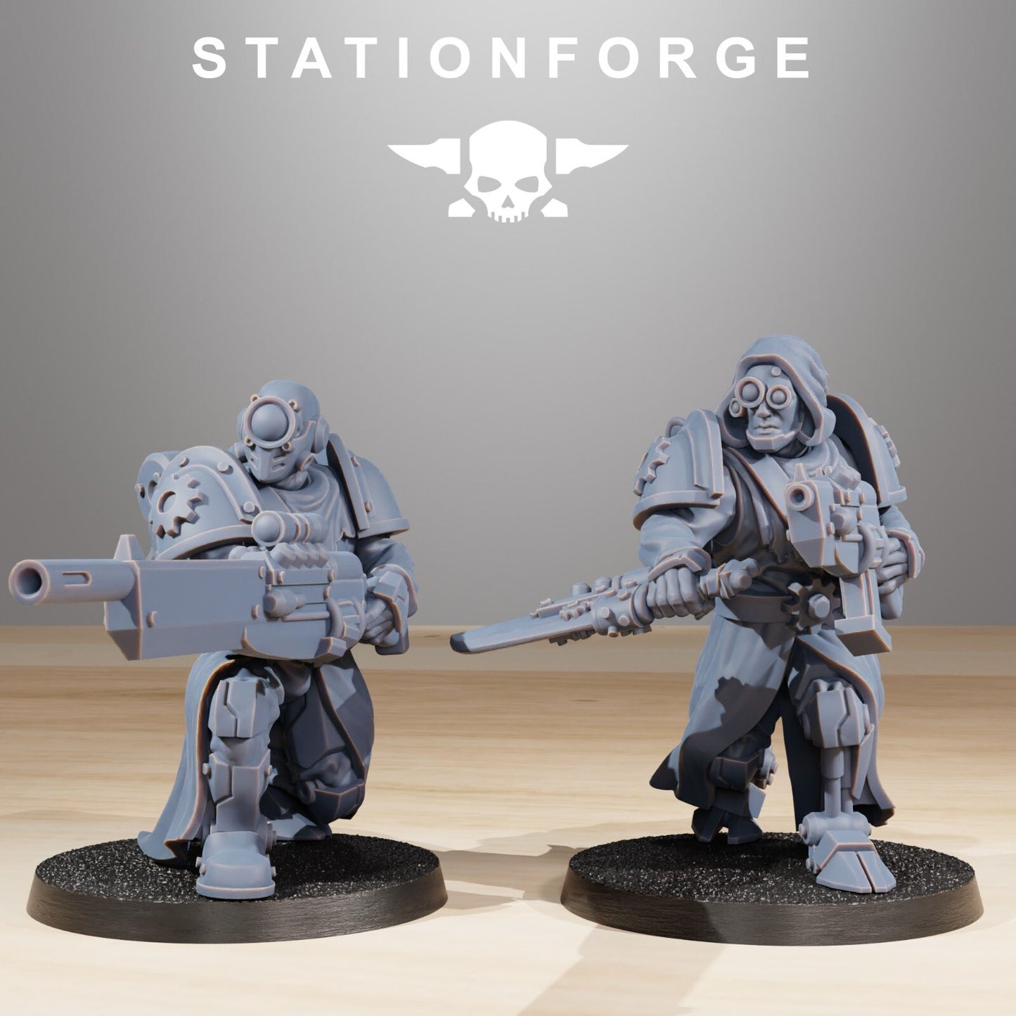 The Scavenger Infantry Builder Kit from Station Forge.