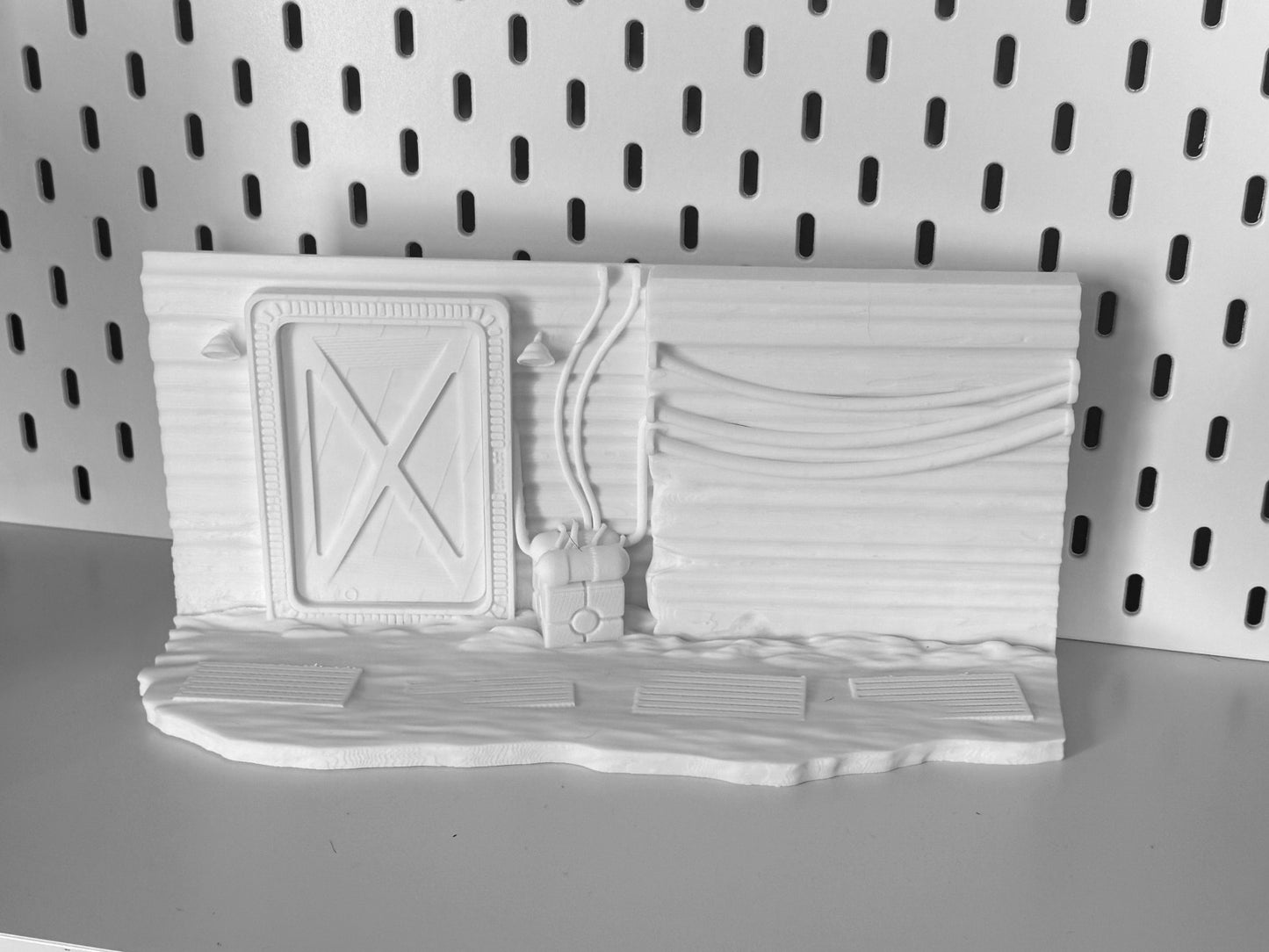 Star Wars 3D Printed Hoth Echo Base Corridor Diorama