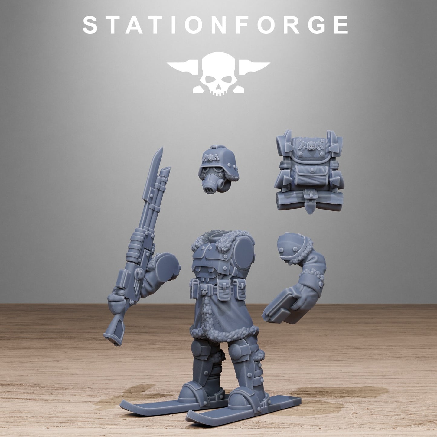 GrimGuard Frostwatch Patrol - Station Forge Wargaming Figures Inc Bases