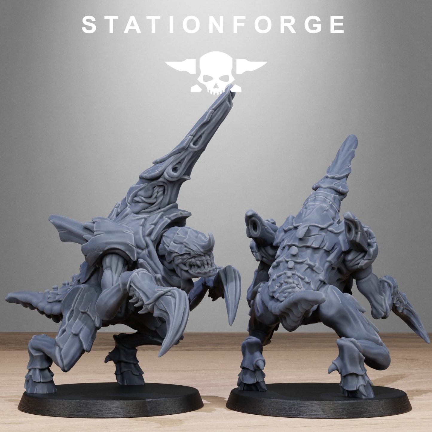Xenarid Karnyxes by Station Forge | Support Free | Free Post | Free Bases