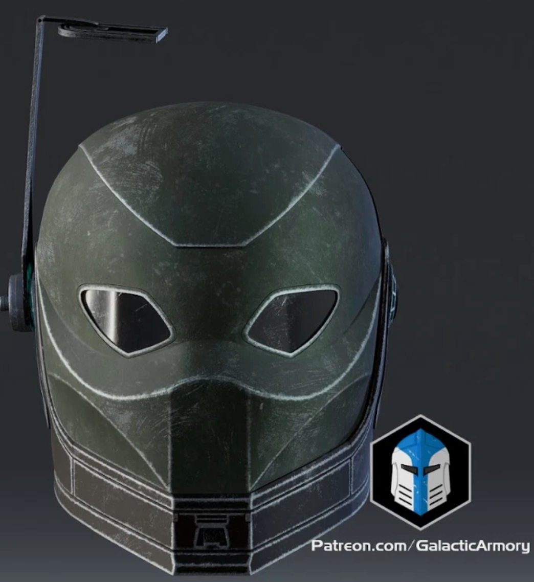 Starwars Clone Assassin Helmet 3D Printed RAW Kit