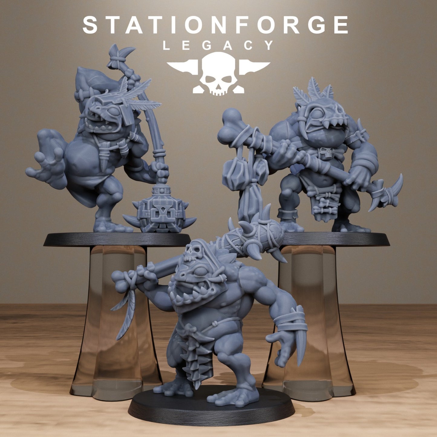 Bogkin Ogres by Station Forge Free Bases & Post