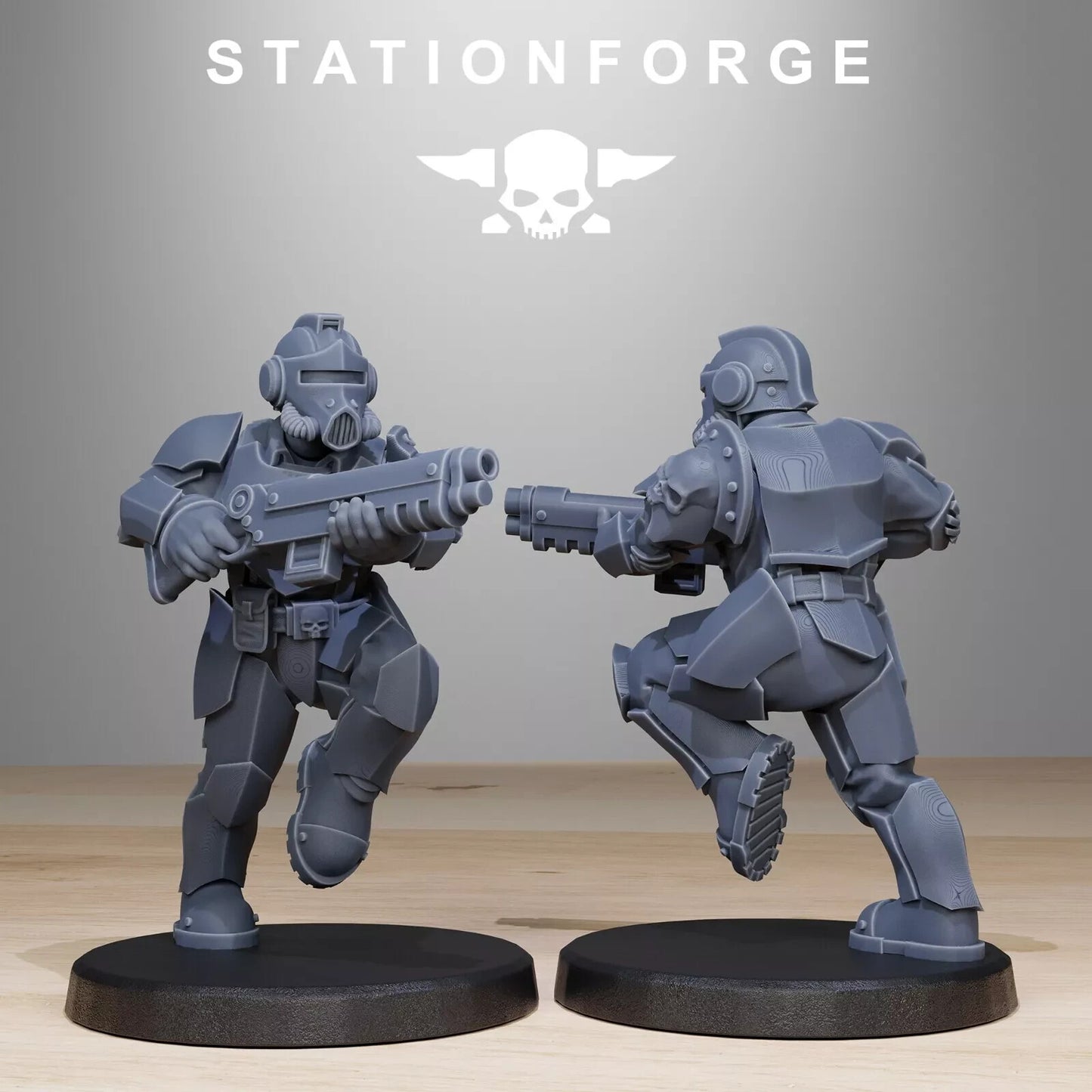 GrimGuard Enforcers Miniatures - Station Forge Wargaming Figures