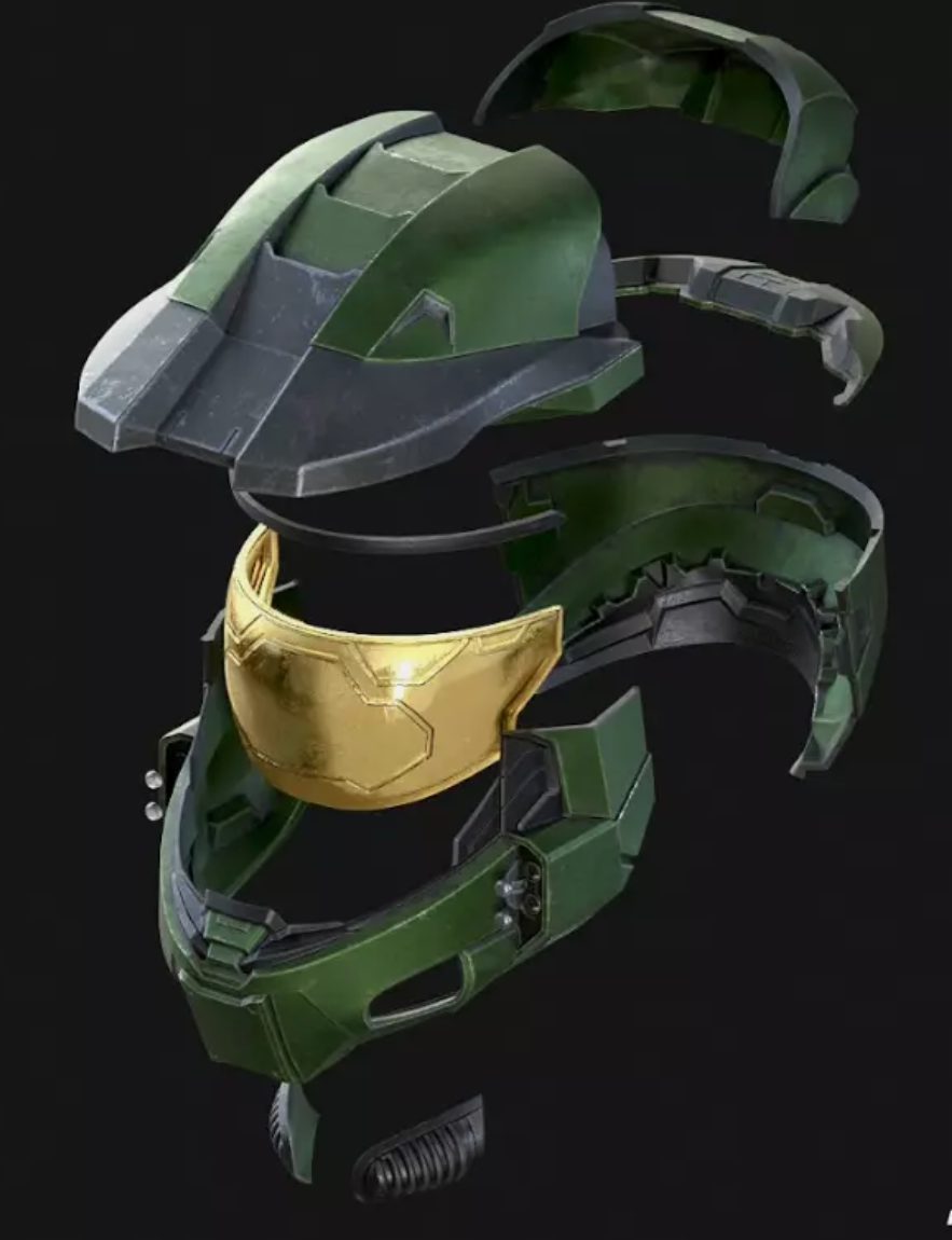 Halo Master Chief Mk 6 Helmet Kit