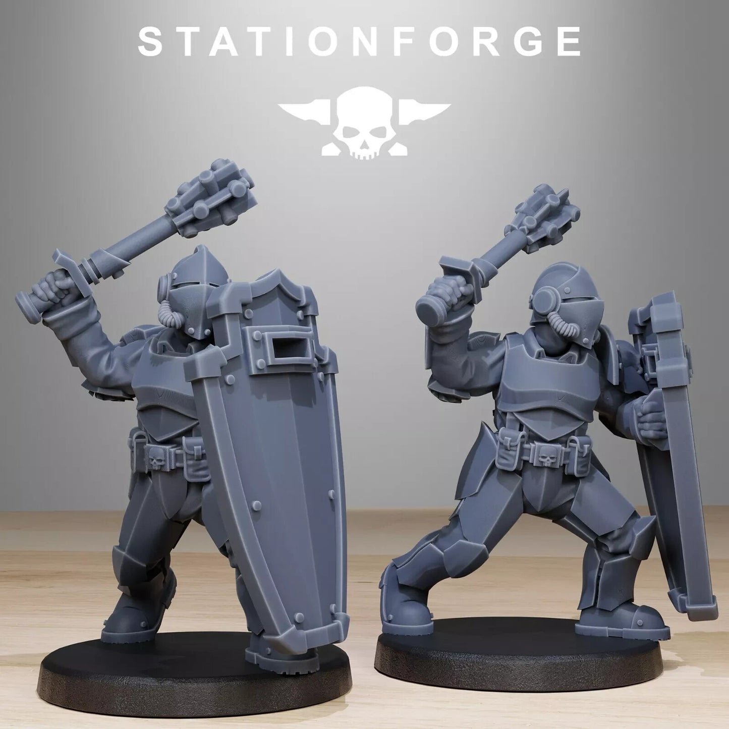 GrimGuard Enforcers Miniatures - Station Forge Wargaming Figures