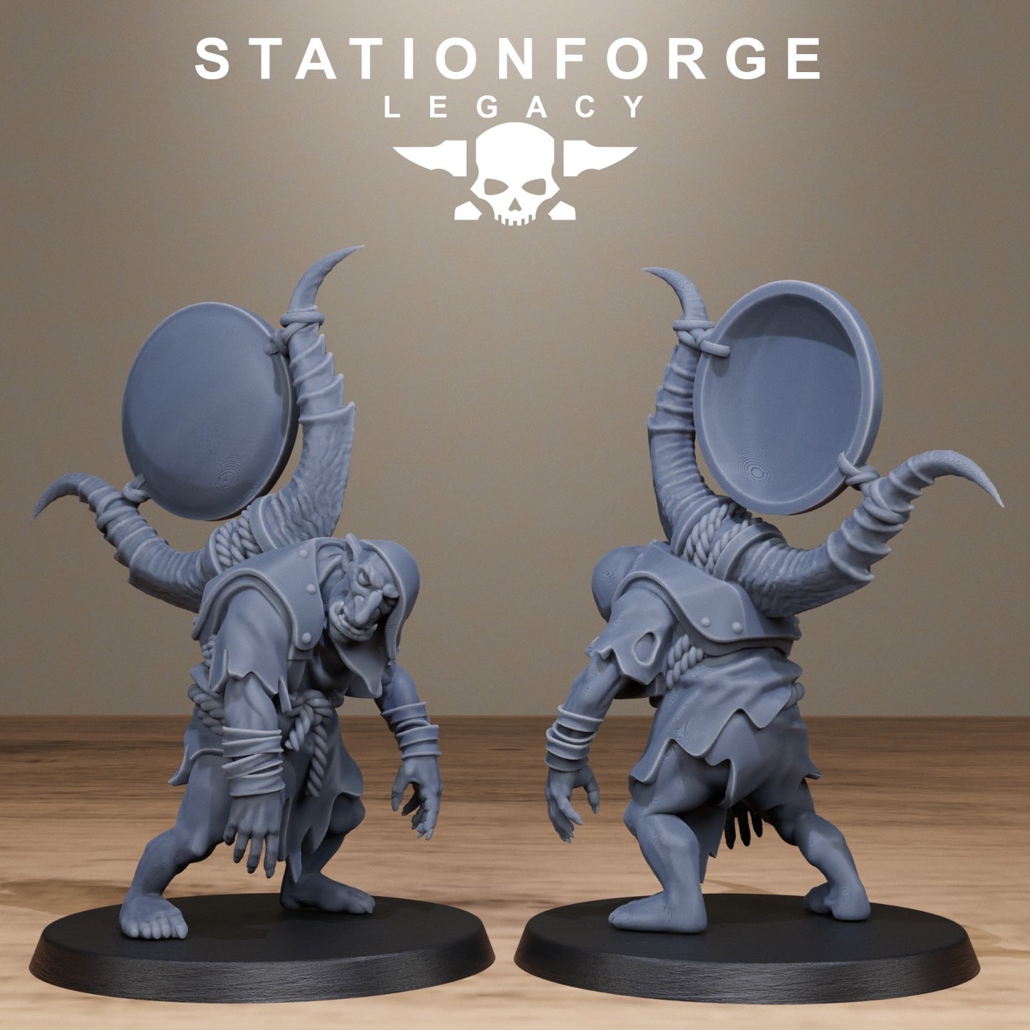 Chaosvale Infantry  from Station Forge 32mm. FREE BASES & POST