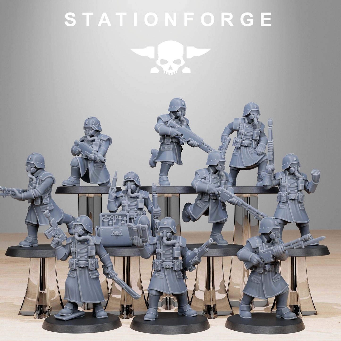 GrimGuard Militants from Station Forge | INC BASES | FREE POST