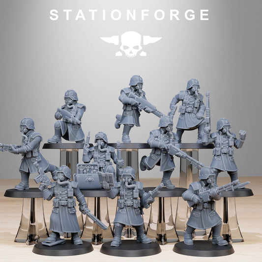 GrimGuard Militants from Station Forge | INC BASES | FREE POST