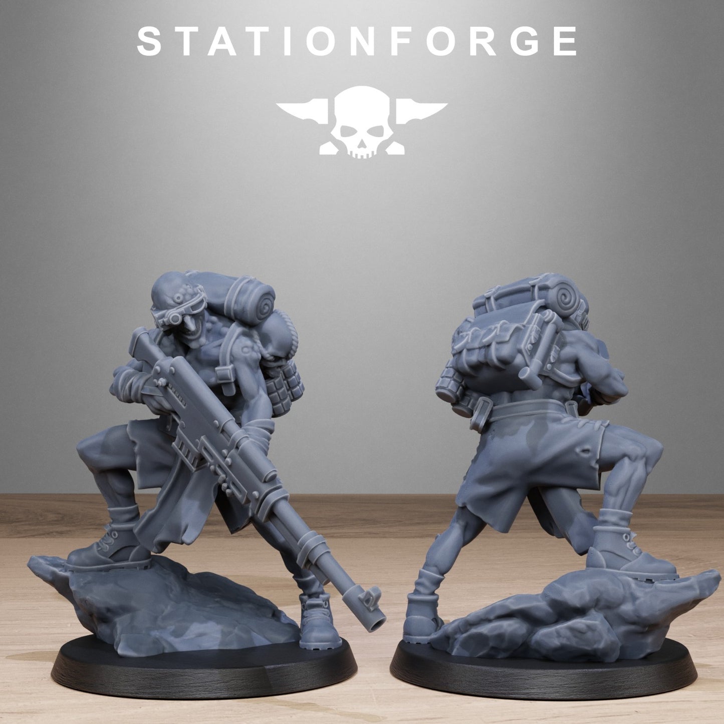 Corrupted Guard Abhumans From Staion Forge + FREE BASES & POST