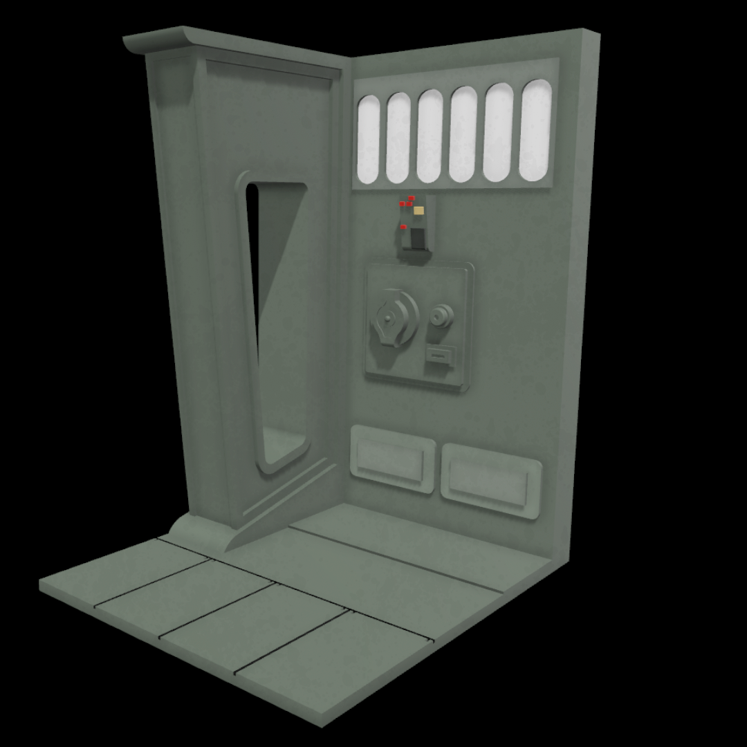 3D Printed Endor Bunker for Star Wars 3.75" or 6" figures