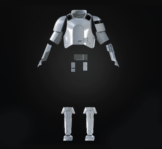 Star Wars ISB Inspired 3D Printed Raw, unpainted Armour
