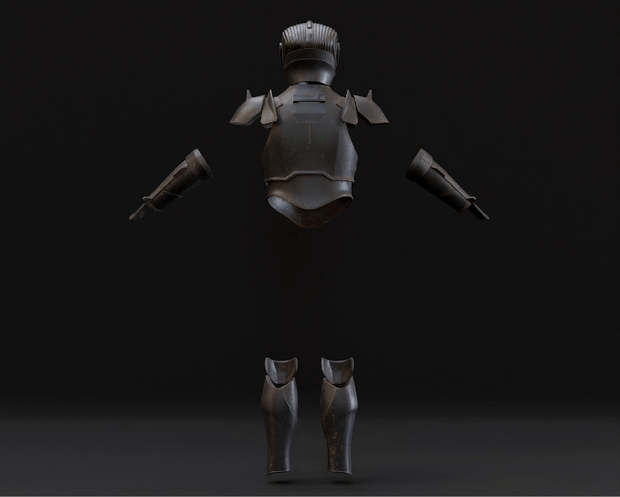 Star Wars Marrok Inspired 3D Printed Raw, unpainted Armour inc helmet, Ashoka
