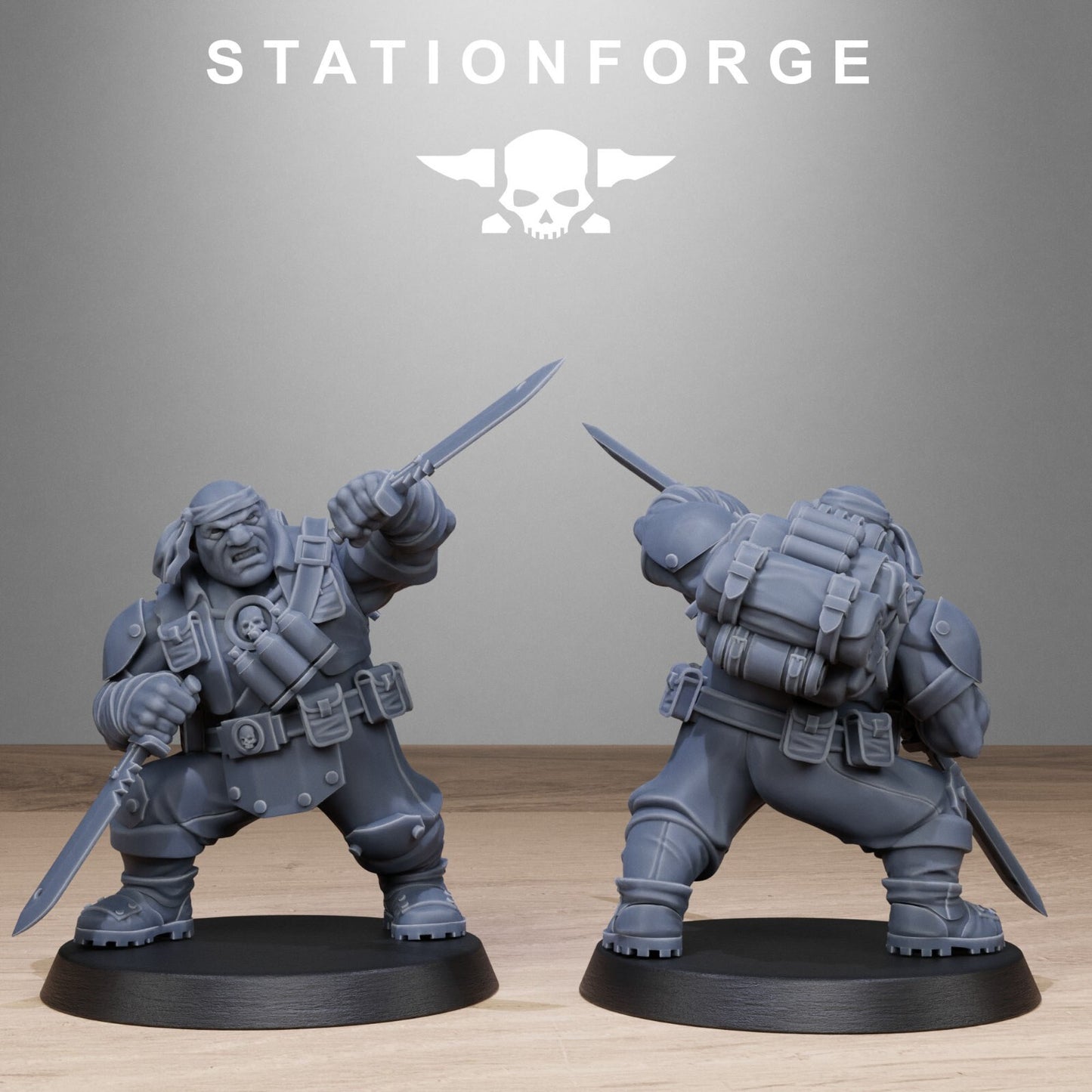 GrimGuard Jungle Fighters from Station Forge INC BASES + FREE POST