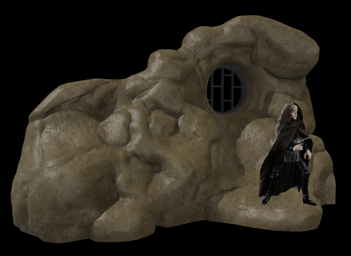 Star Wars Rancor Pit Part 1 Diorama for 3.75 IN (1:18) FIGURE