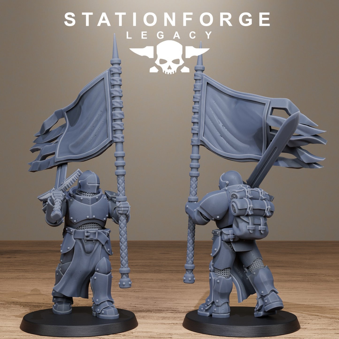 The Solaris Great Swordsmen from Station Forge Legacy INC BASES + FREE DELIVERY