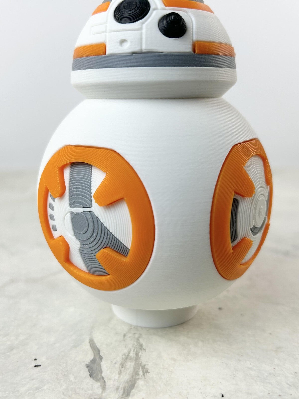3D Printed. 9" Brick inspired Star Wars  BB8 Droid