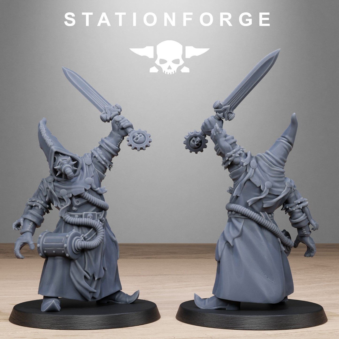 Scavenger mystics from Station Forge 32mm. FREE BASES & POST