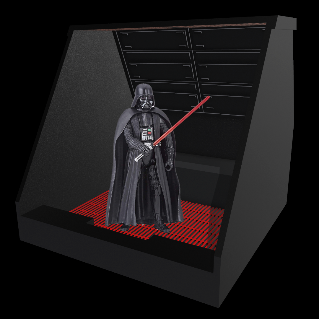 Star Wars 3D Printed Leia's Cell Diorama for 3.75" and 6" Figures