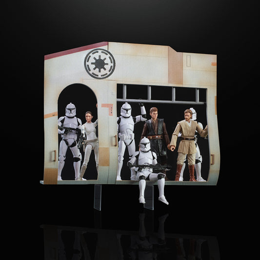3D Printed LAAT Diorama for 3.75" & 6" Star Wars Figures