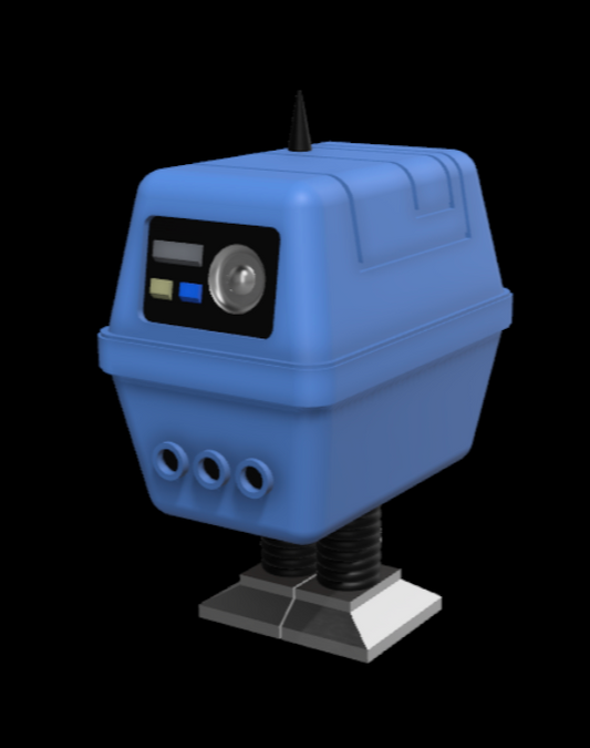 3D Printed Vintage Power Droid Prototype 3.75" or 6" Scale