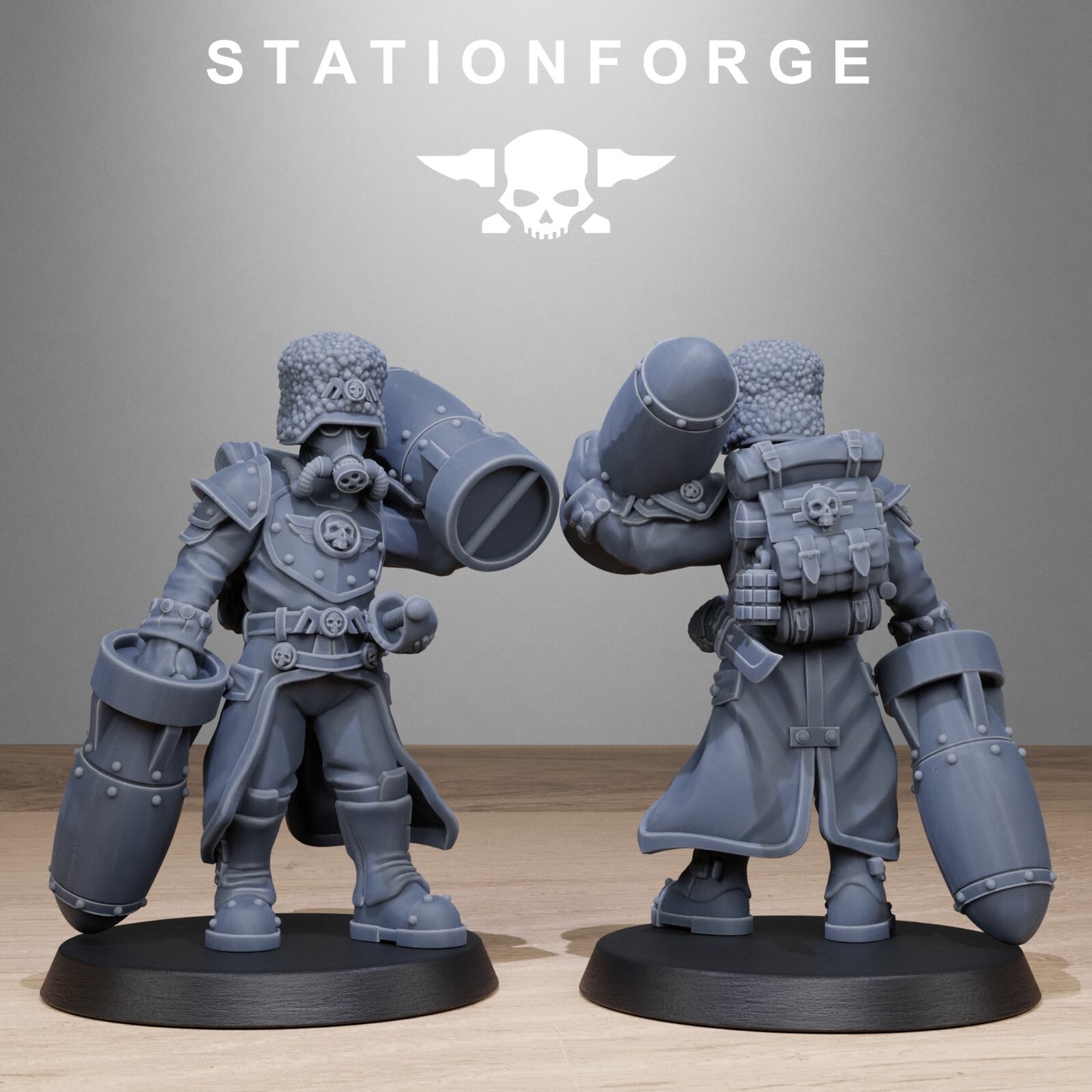 GrimGuard Royals from Station Forge 32mm Trench Crusade  INC BASES + FREE POST