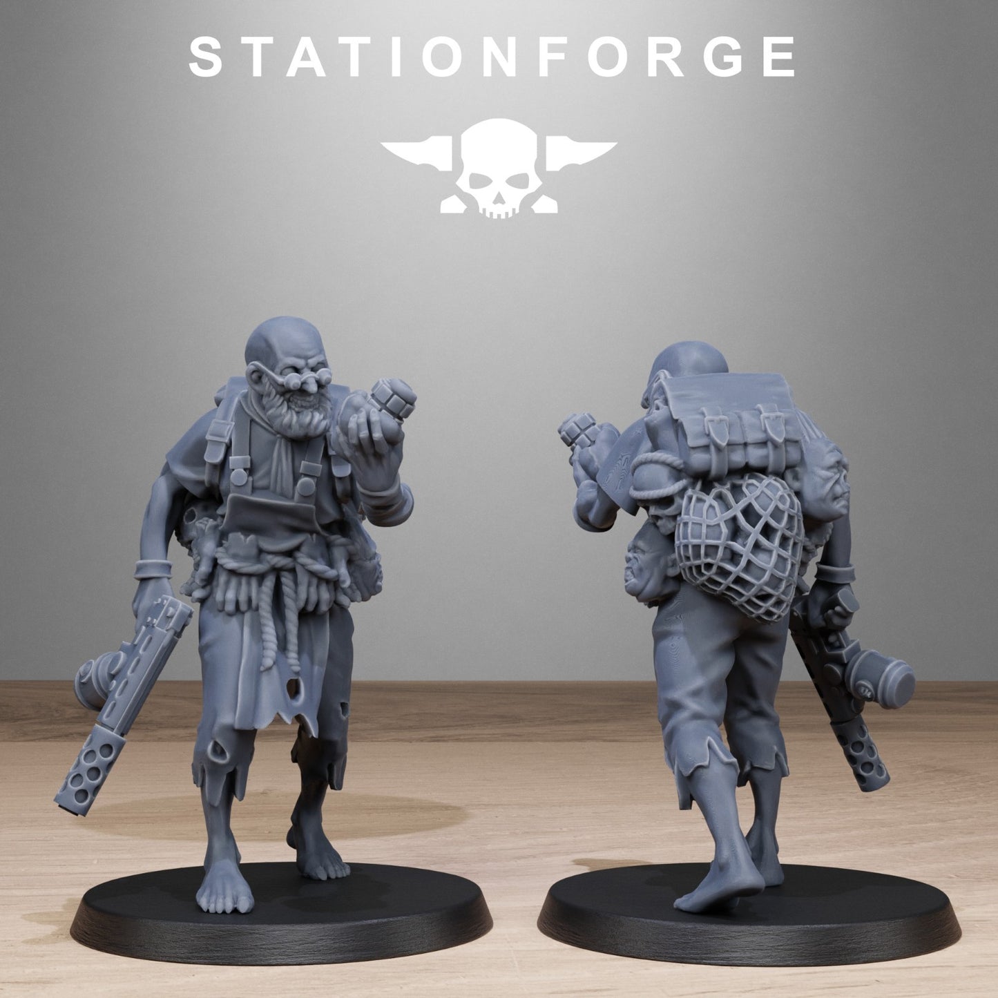 Corrupted Guard Abhumans From Staion Forge + FREE BASES & POST