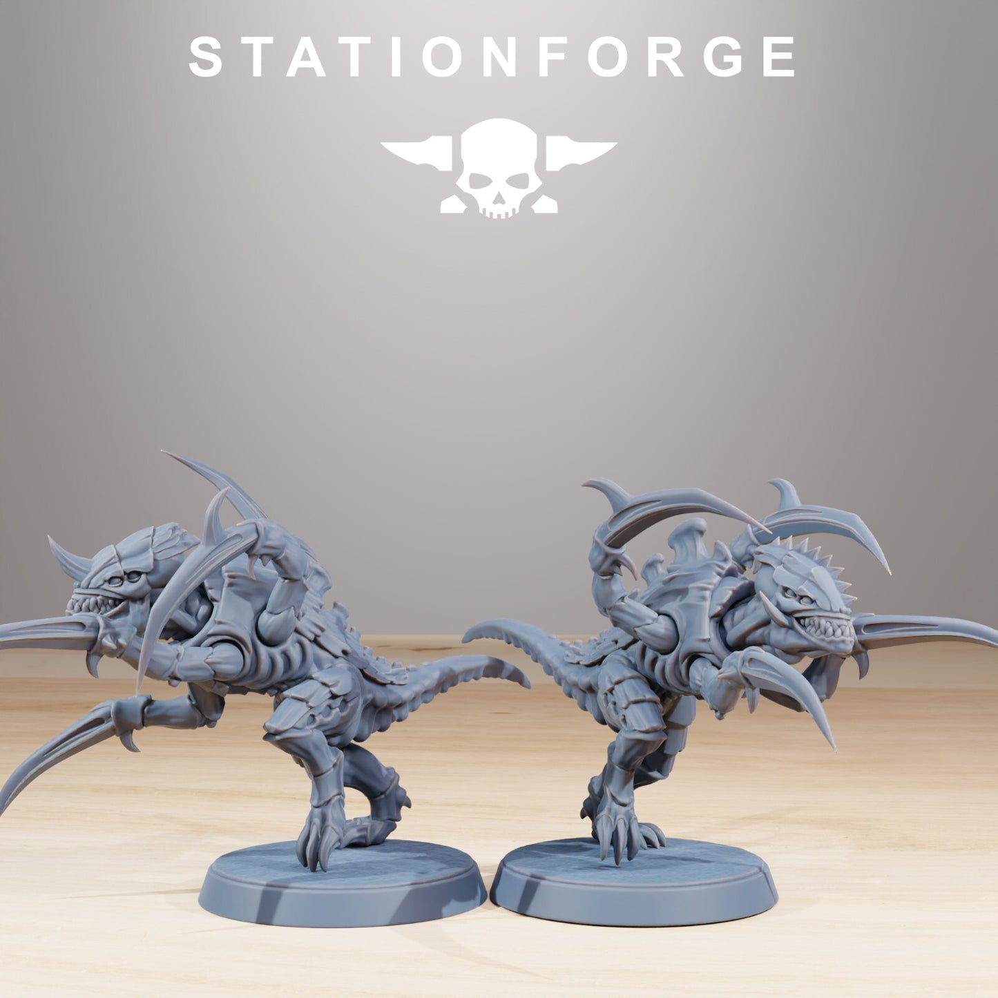 *NEW* Xenarid Infantry Melee Unit from Station Forge, Table top gaming, 40K.