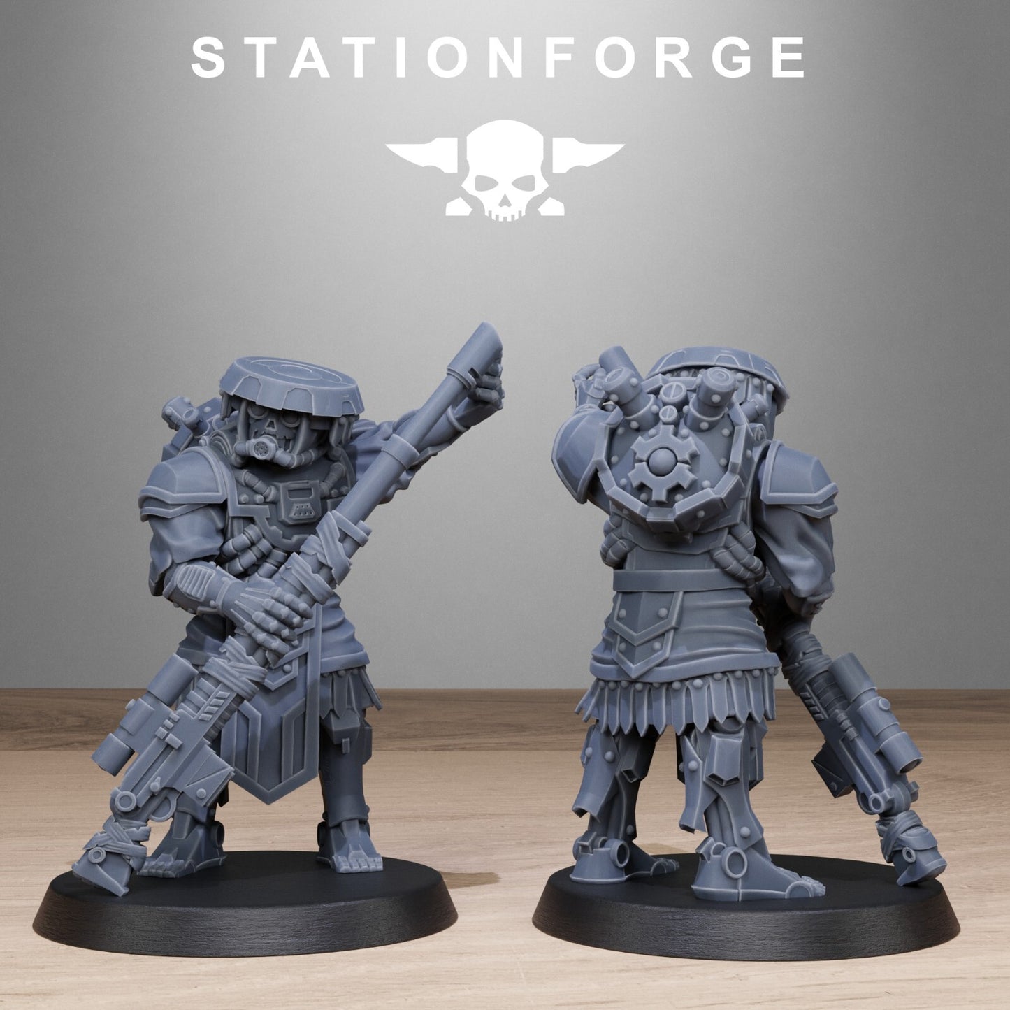 The Scavenger Sniper Squad from Station Forge 32mm INC BASES + FREE POST