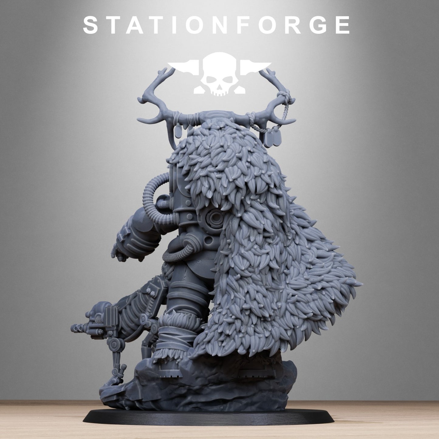 Techno savage druid from Station Forge 32mm. FREE BASE