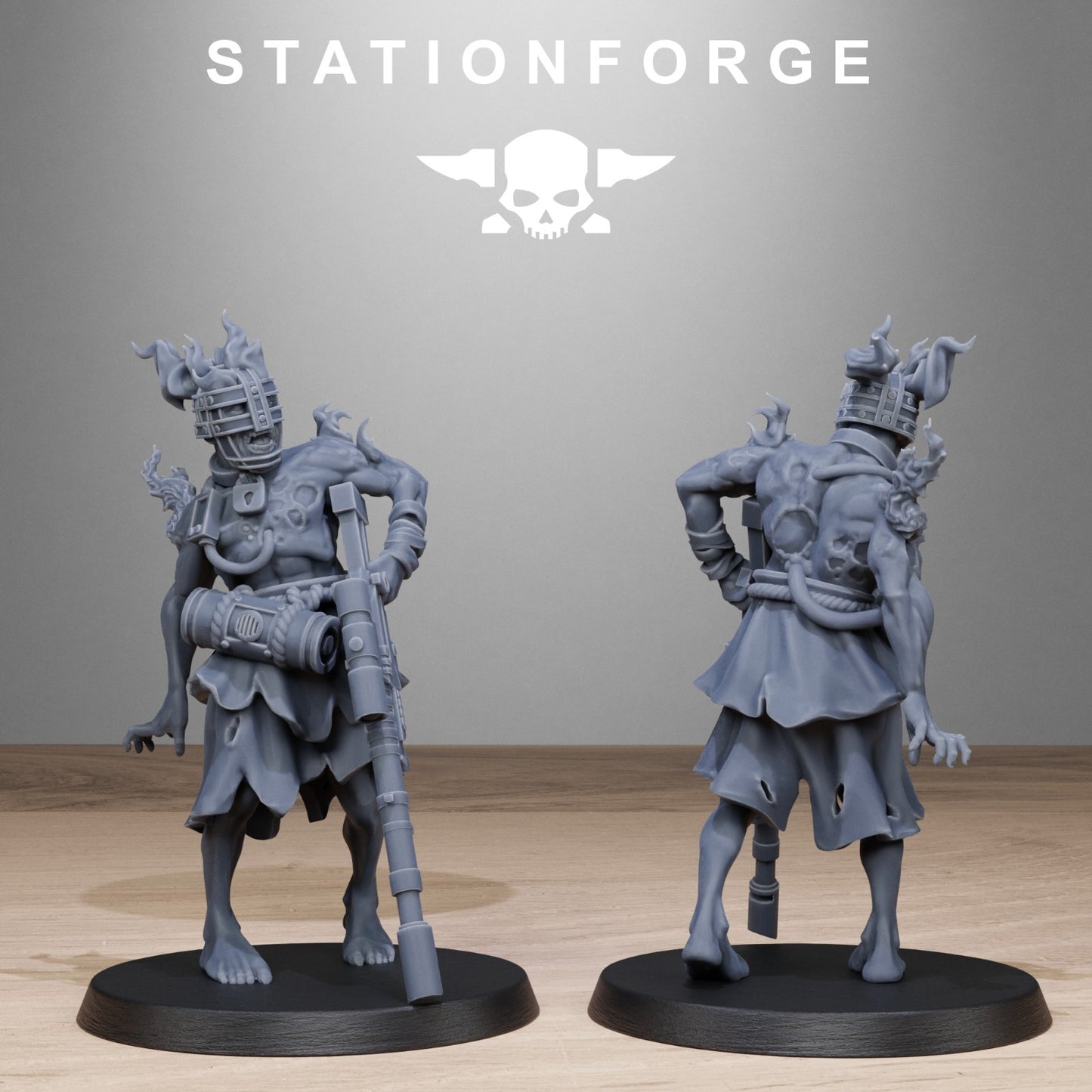 Corrupted Guard Abhumans From Staion Forge + FREE BASES & POST