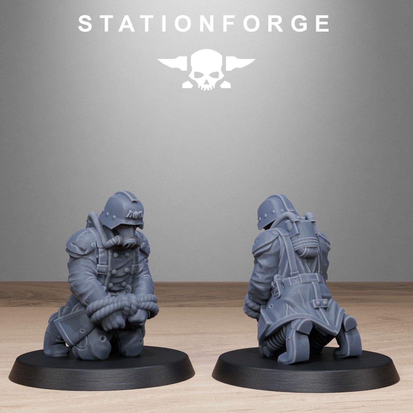 Grimguard Objective markers from Station forge, trench compatible