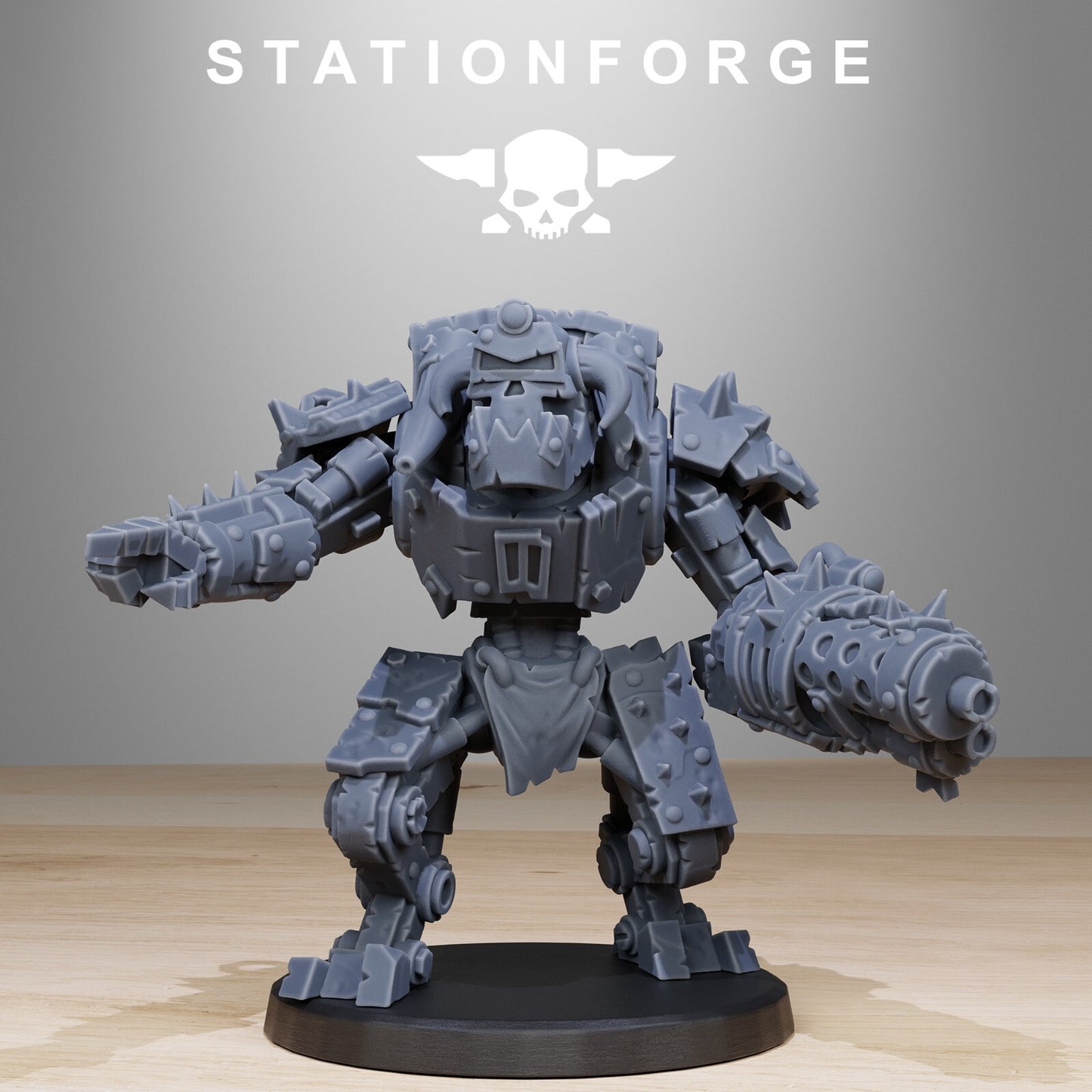 Orkaz Bots Infantry Miniatures - Station Forge