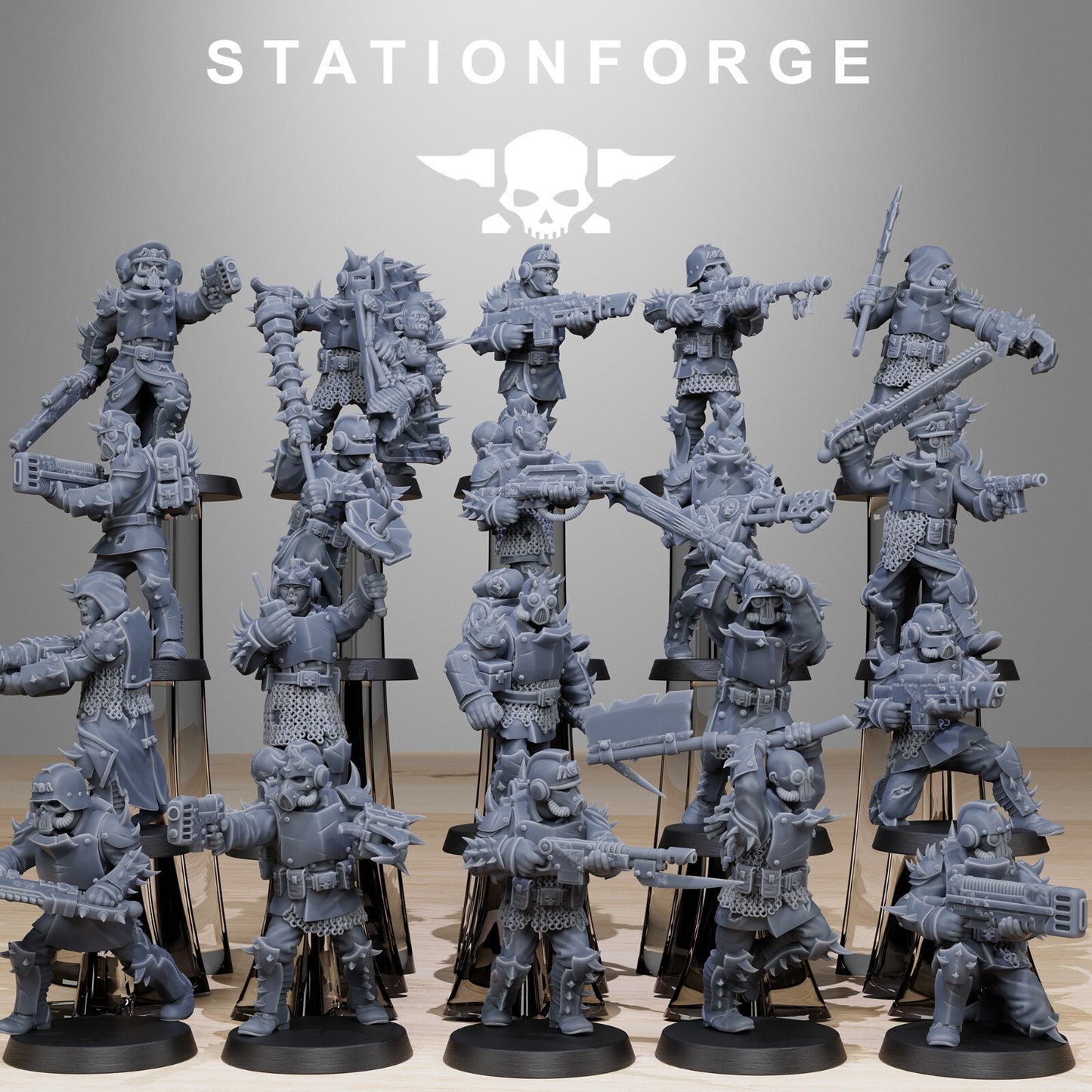 The Corrupted Guard Infantry Builder Kit from Station Forge