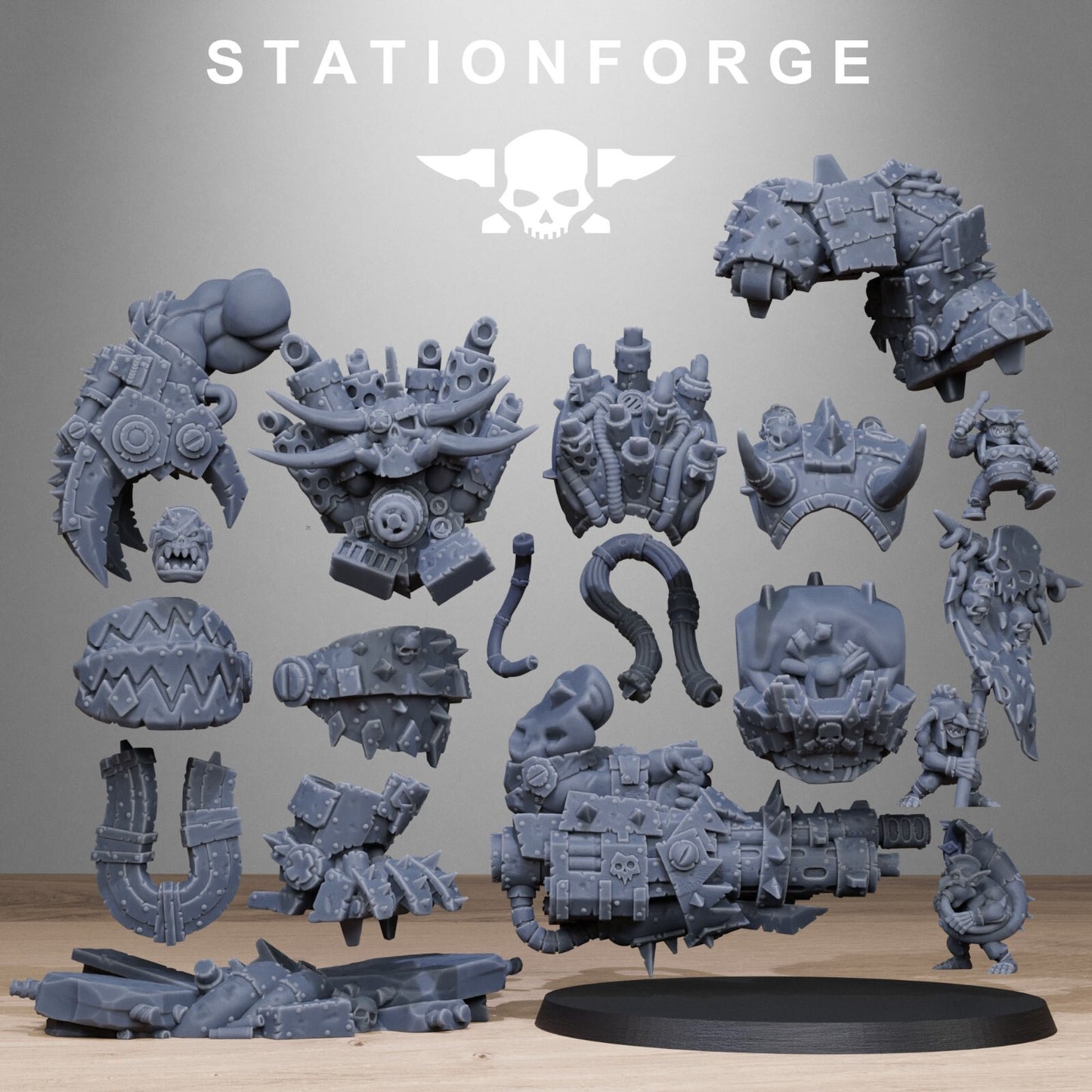 Orkaz Grand Nutta 3.0, Orc Boss from Station Forge Inc bases