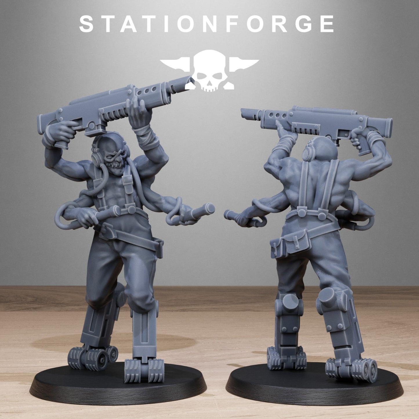 Corrupted Guard Abhumans From Staion Forge + FREE BASES & POST