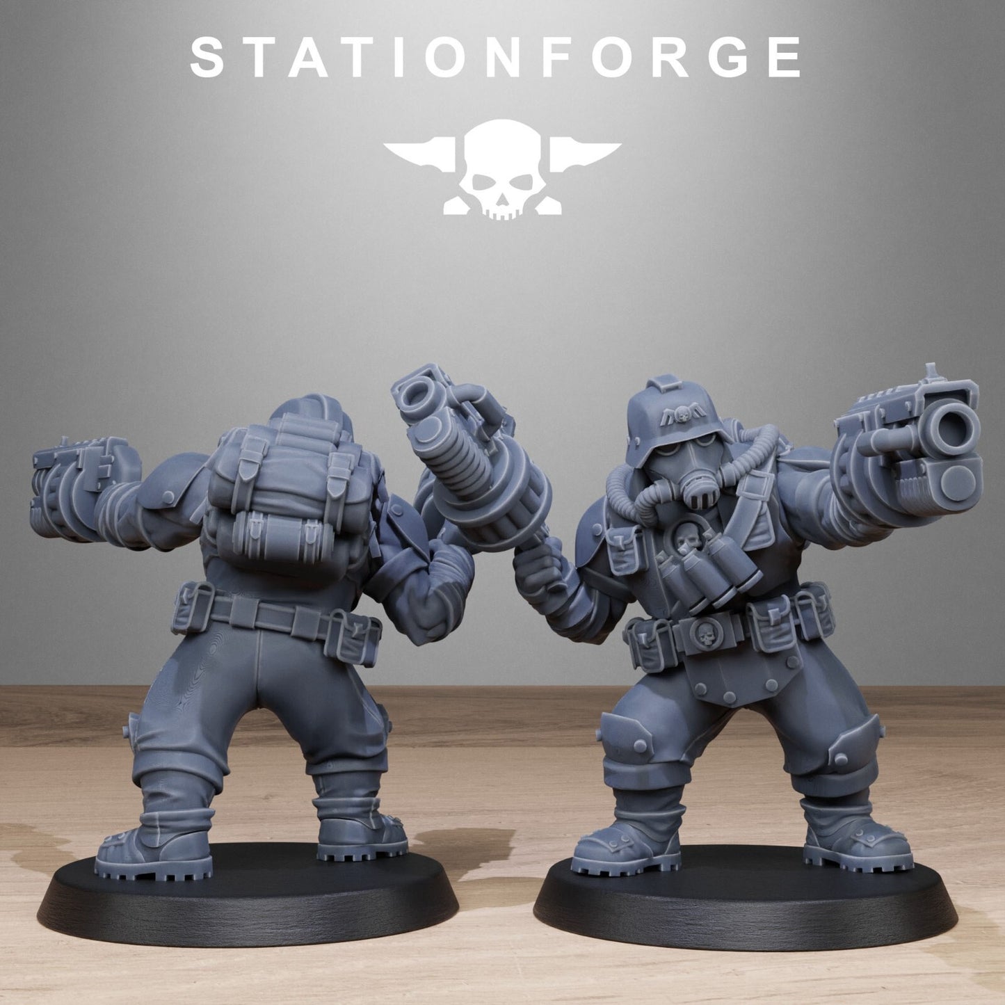 GrimGuard Jungle Fighters from Station Forge INC BASES + FREE POST