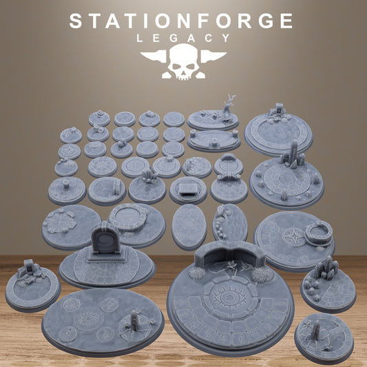 Mystic Base Pack  - by StationForge Legacy | Grimdark | Scenic Bases Inc Post