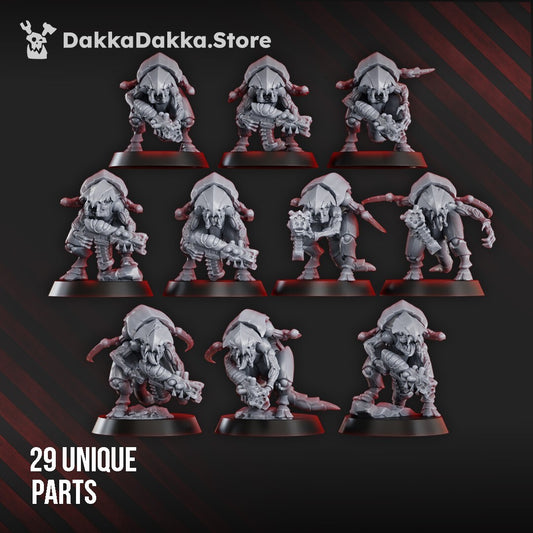 GREAT HARVEST LOCUSTGUARDS From DakkaDakka 32mm Bases Included