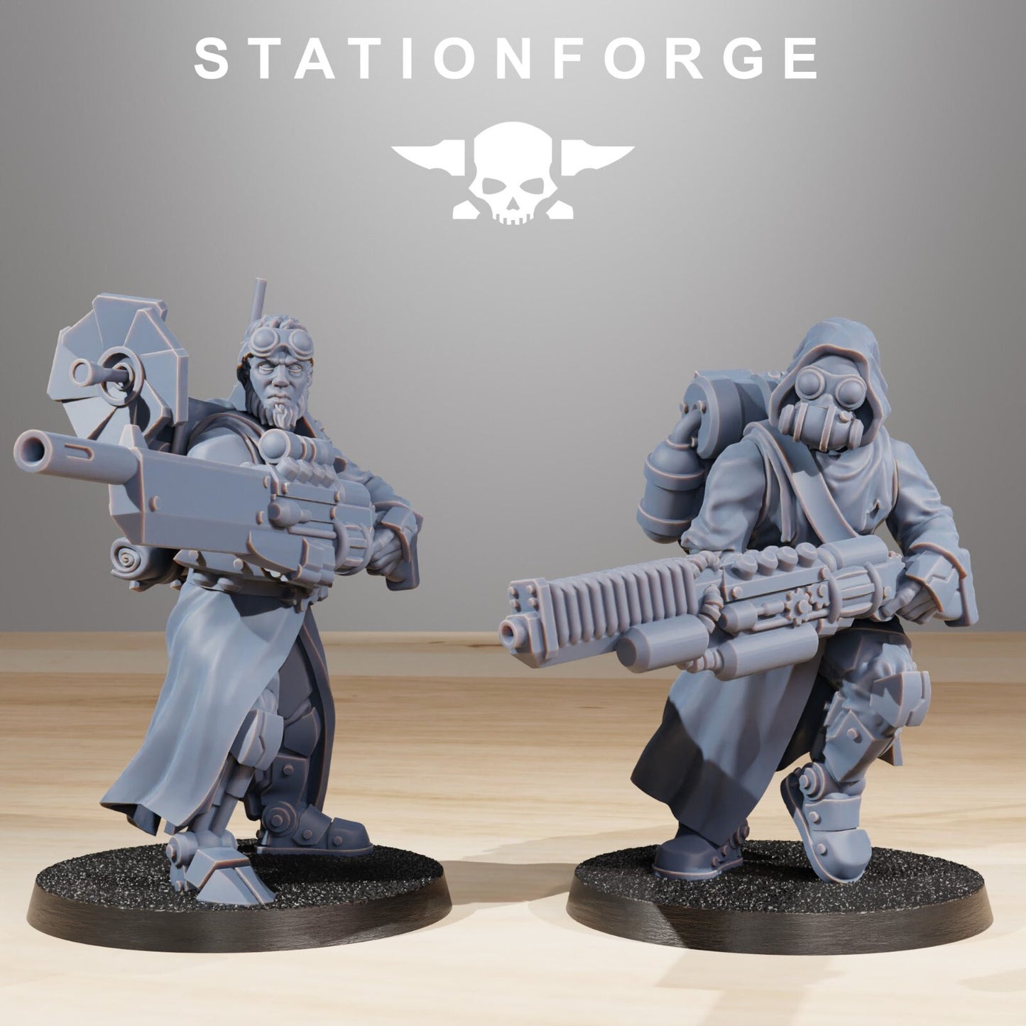 The Scavenger Infantry Builder Kit from Station Forge.