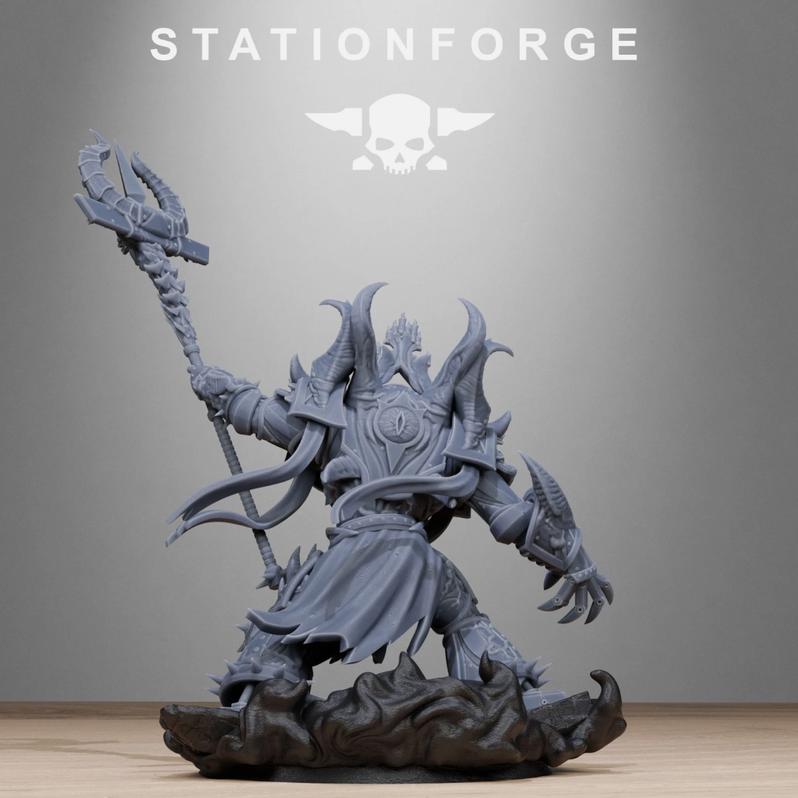 The Corrupted Guard King Brute from Station Forge. FREE POST