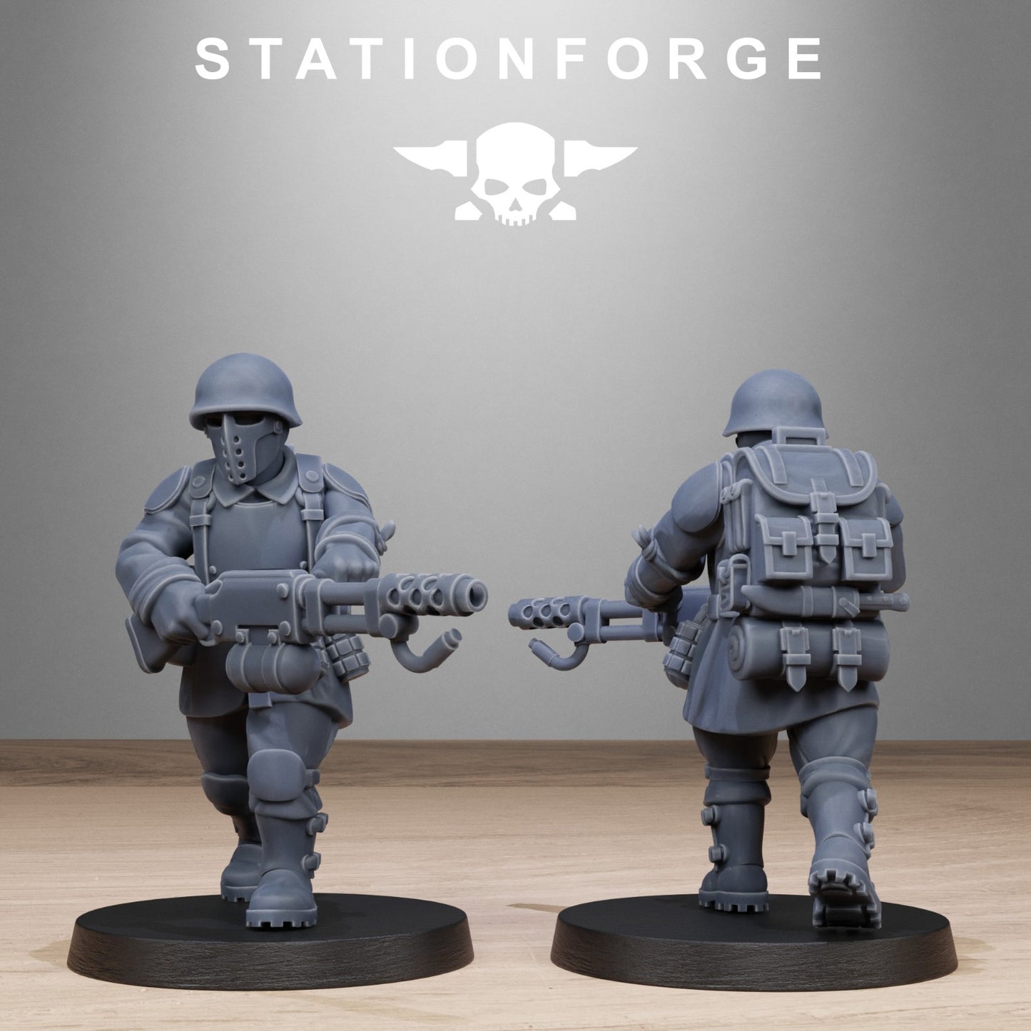 The FreeGuard Builder Kit from Station Forge 32mm. FREE BASES AND POST