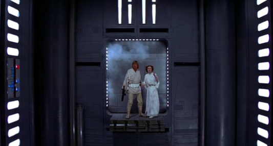 Death Star Door Swing Scene For Star Wars black Series figures